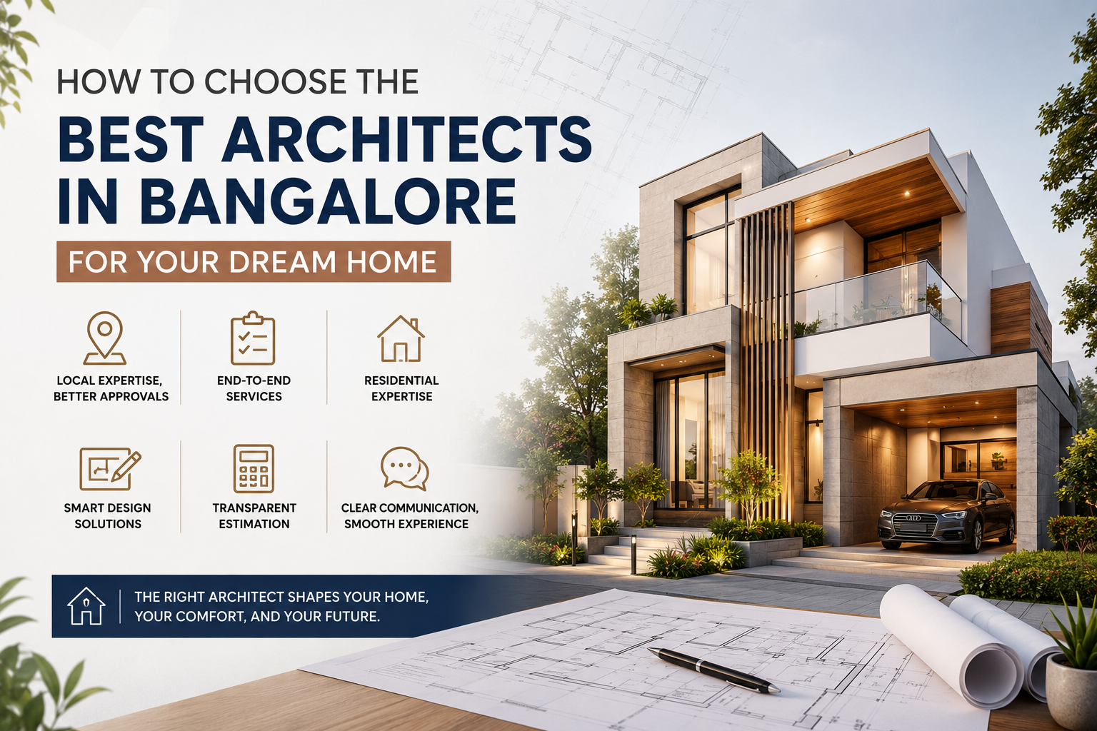 How to Choose the Best Architects in Bangalore for Your Dream Home