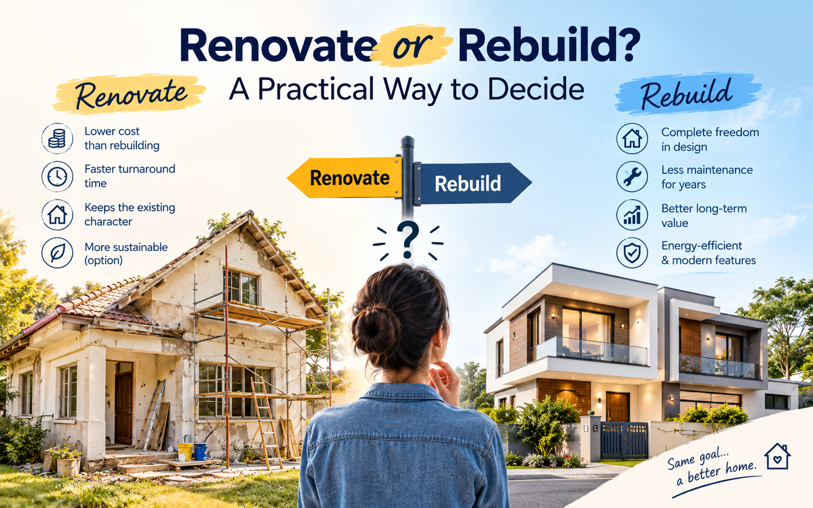 Renovate or Rebuild? A Practical Way to Decide
