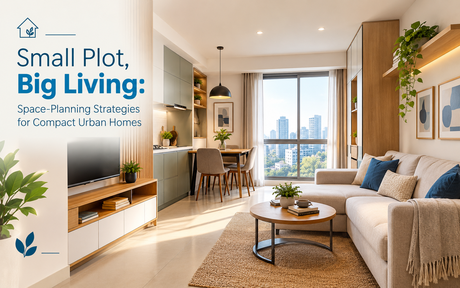 mall Plot, Big Living: Space-Planning Strategies for Compact Urban Homes